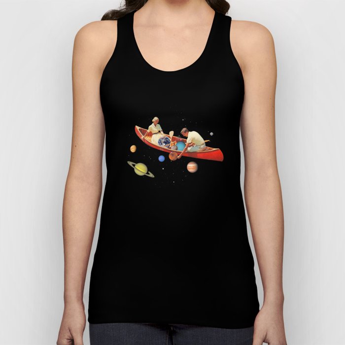 Big Bang Generation - A romantic boat ride amongst planets & stars in space Tank Top