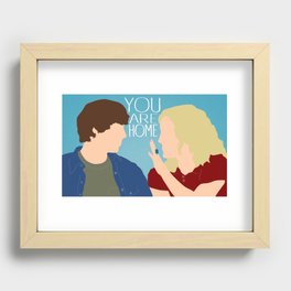 Almost Famous "You Are Home" Recessed Framed Print