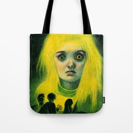 Neon Yellow 3 Tote Bag