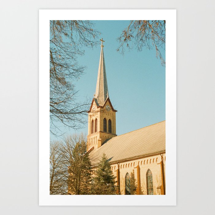 Minnesota | Church Architecture | Film Photography Art Print