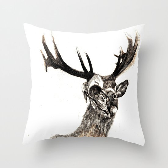 Life and Death Throw Pillow