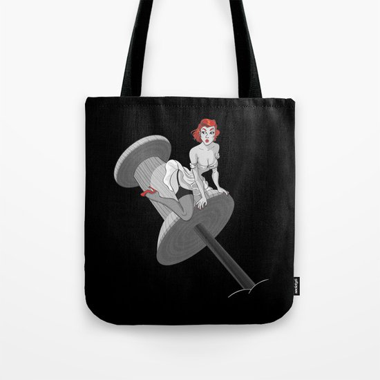 PIN UP RED Tote Bag