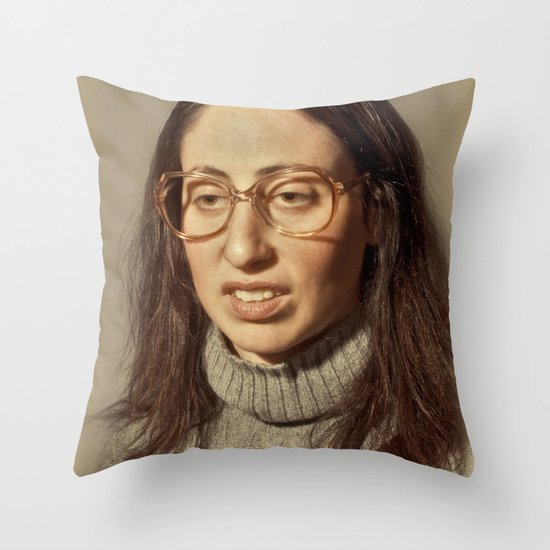 i.am.nerd. :: lauren s. Throw Pillow