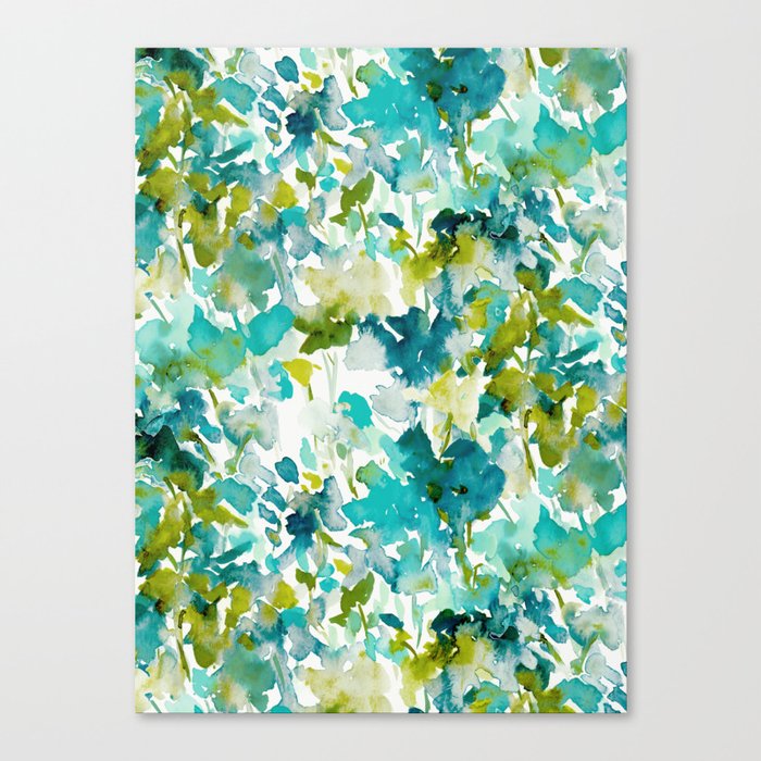 Local Color (Teal) Canvas Print