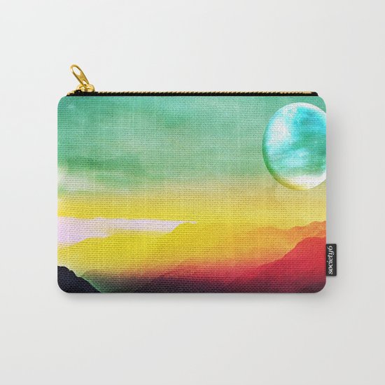Luna verde Carry-All Pouch