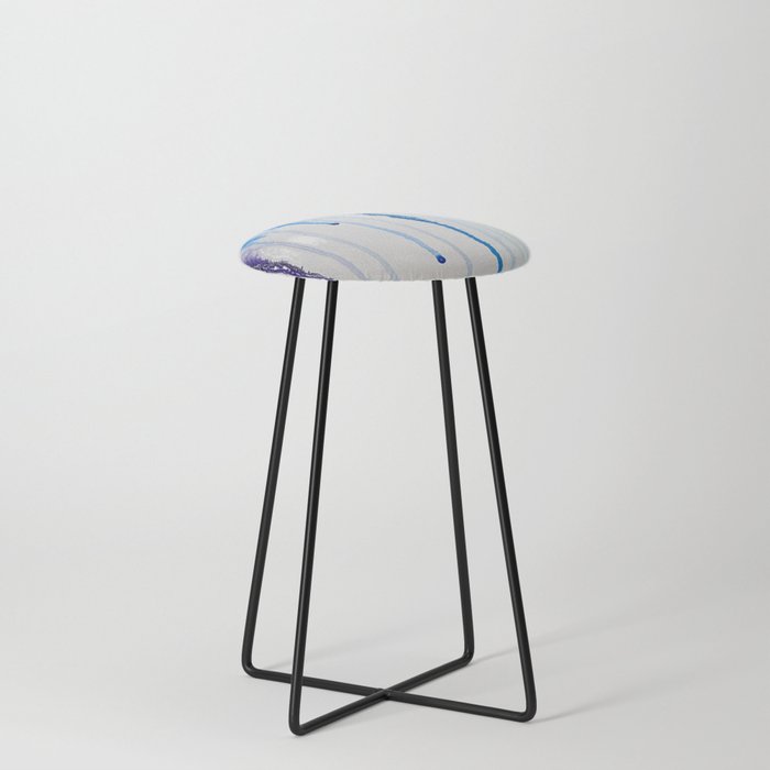 Plastic Rain Counter Stool