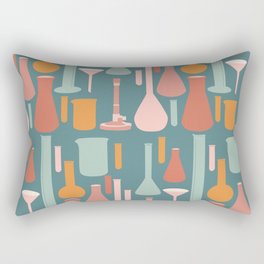 Laboratory Glassware No. 4 Rectangular Pillow