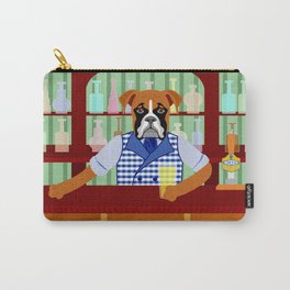 Boxer Dog Beer Pub Carry-All Pouch