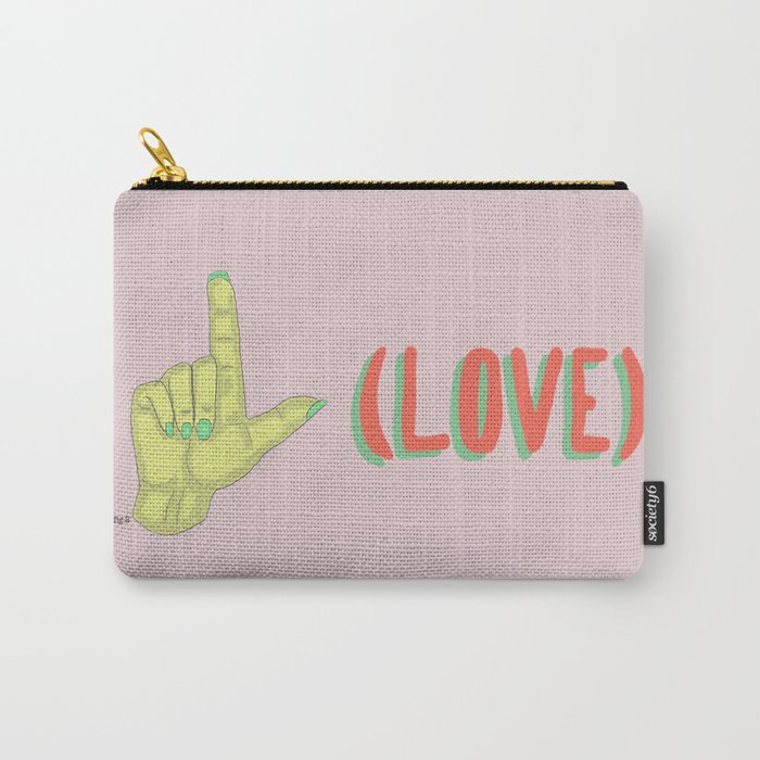 (LOVE) Carry-All Pouch