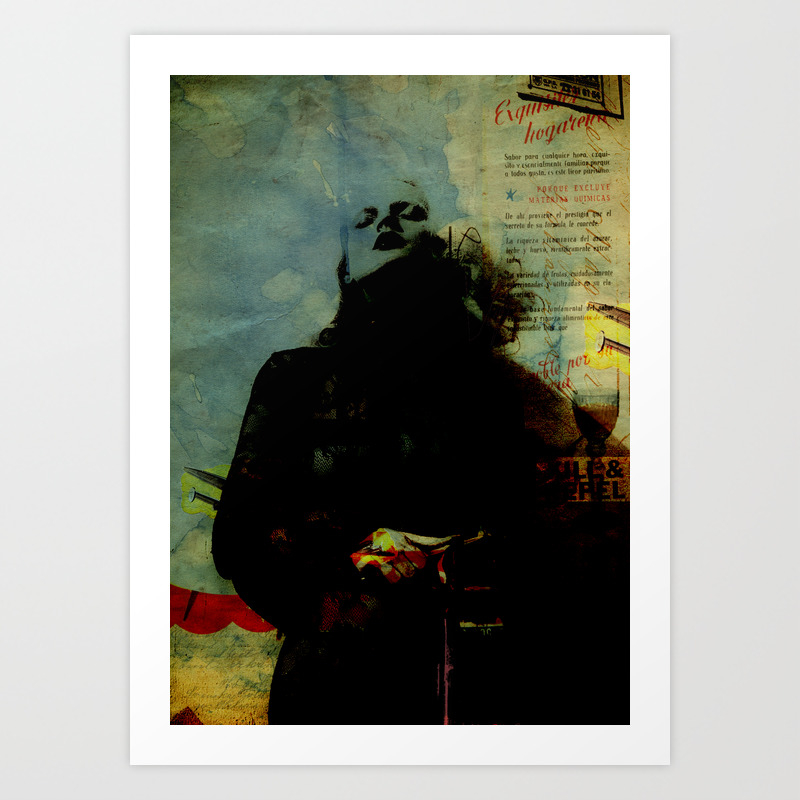 K R Art Print By Hanseiskonen Society6