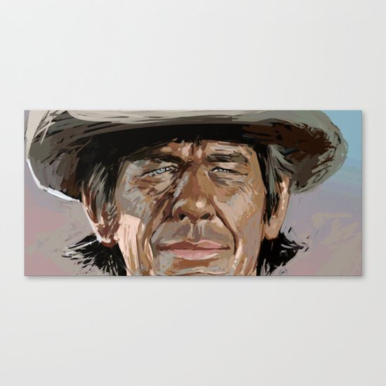 Harmonica Man Canvas Print