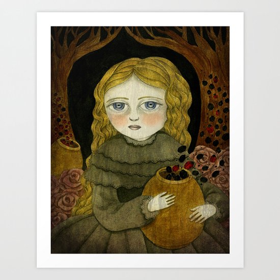 The Garden Tamer Art Print