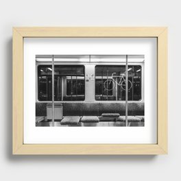 Berlin S-Bahn Recessed Framed Print