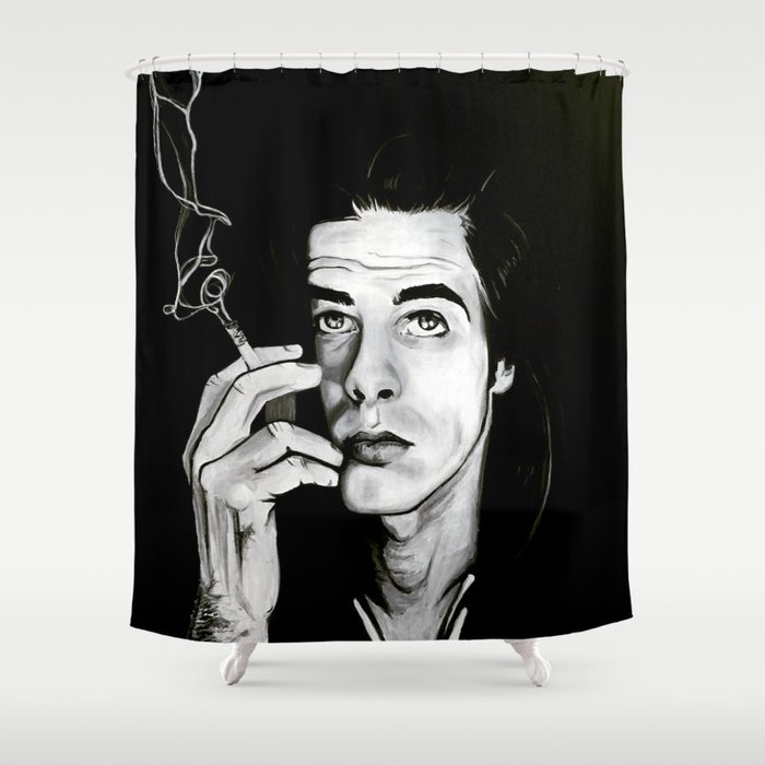 Nick Cave "Loverman" Shower Curtain