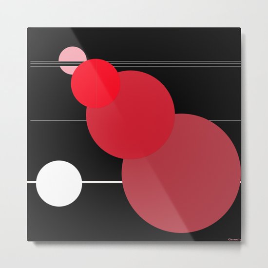 Formes 3 Metal Print