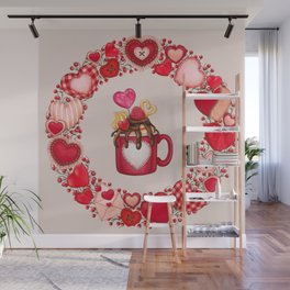 Happy Valentines day  Wall Mural