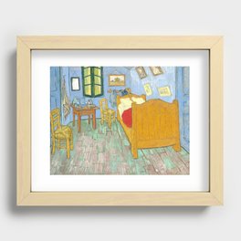 Van Gogh The Bedroom Recessed Framed Print
