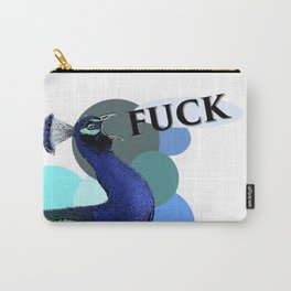 Profanity Peacock Carry-All Pouch