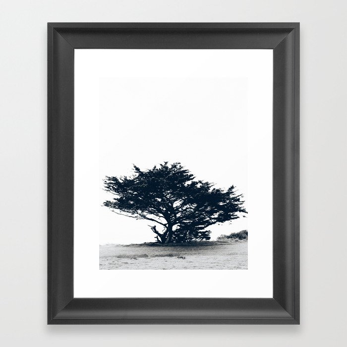 Blown out Tree - Support my small business Framed Art Print