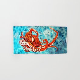 Pacific Octopus Hand & Bath Towel
