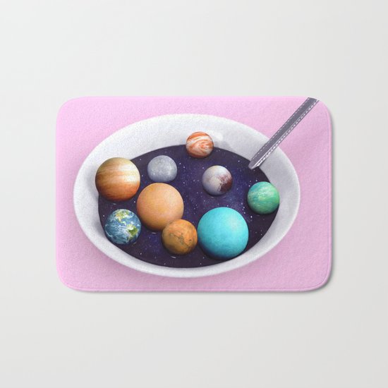 PLANET SOUP Bath Mat