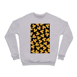 Rubber Duck pattern Design - black Crewneck Sweatshirt