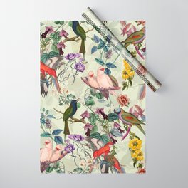 Floral and Birds VIII Wrapping Paper