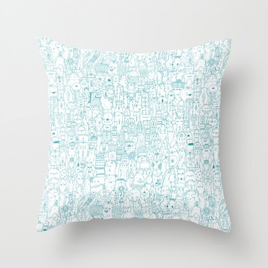 The farmer Throw Pillow