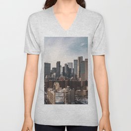 NYC Views | Travel Photography in New York City V Neck T Shirt