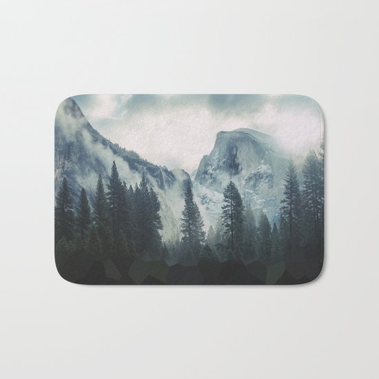 Cross Mountains Bath Mat