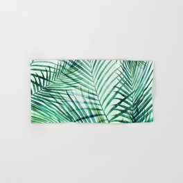 Tropical Fronds Abstract Design Hand & Bath Towel