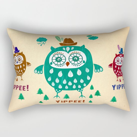 yippiee! Rectangular Pillow