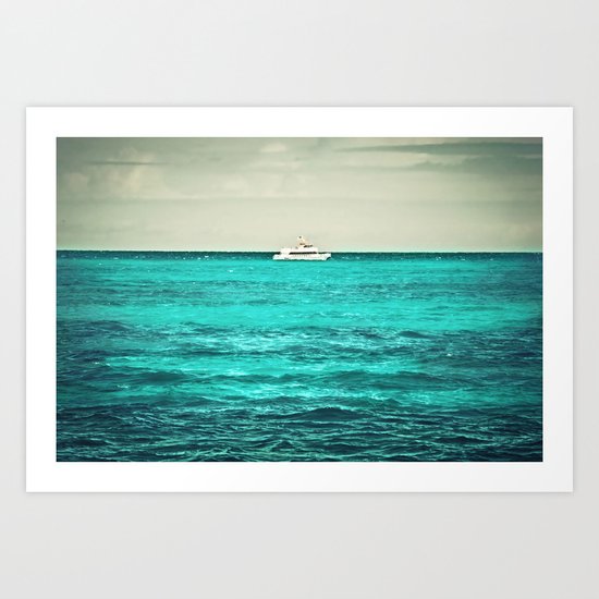 Out to Sea Art Print