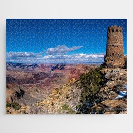 Desert View Watchtower Panorama Jigsaw Puzzle