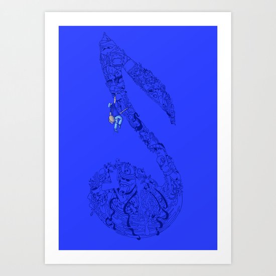 Lost in Paradise Art Print