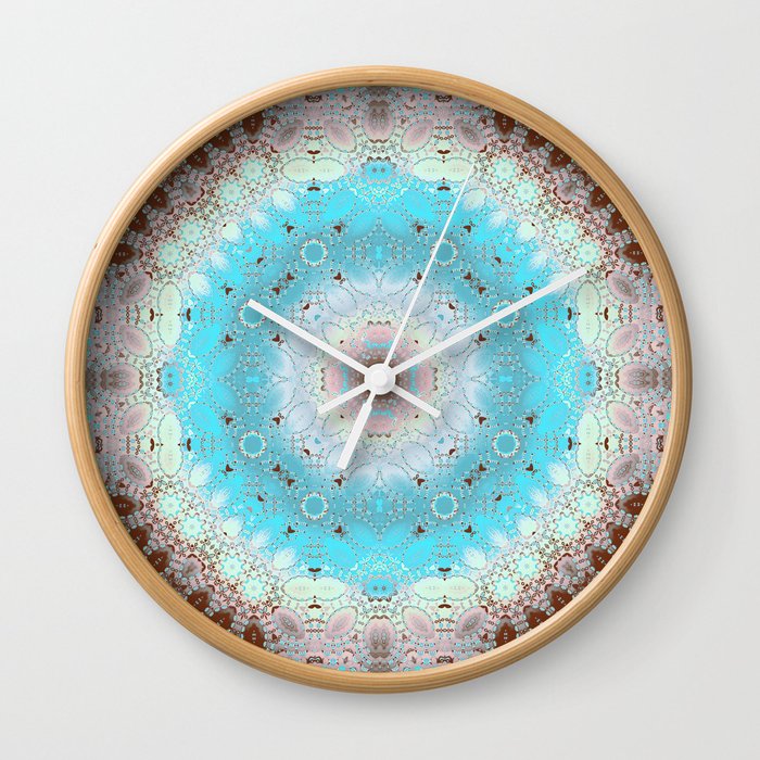 Mandala Illusions Wall Clock