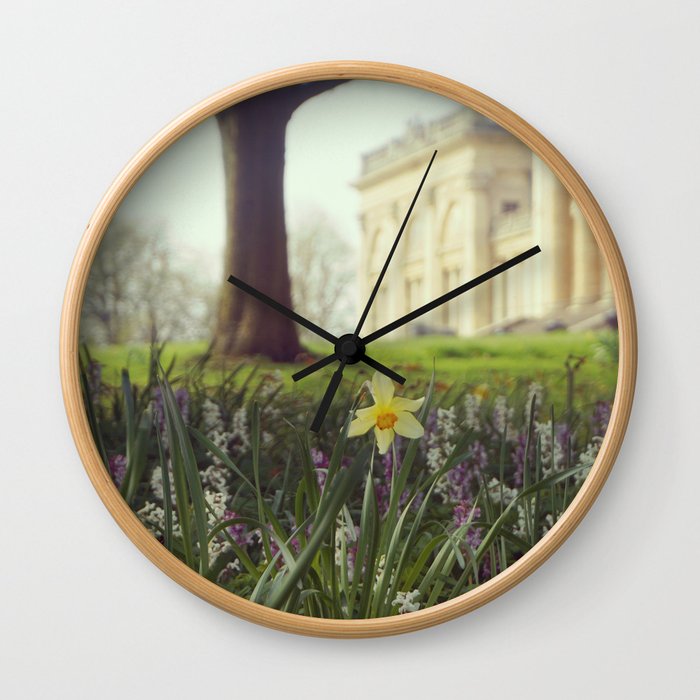 Country House meadow Wall Clock