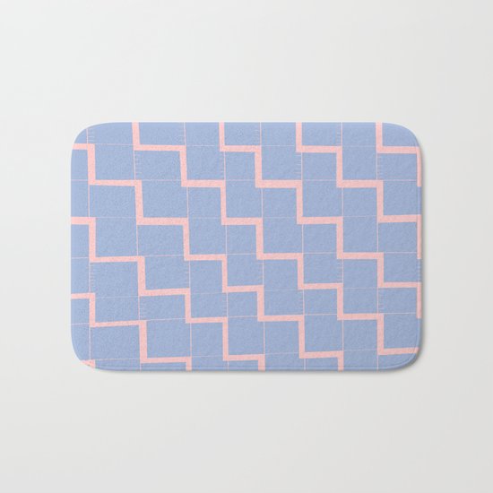 BLUEZIGZAG Bath Mat