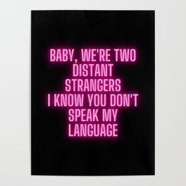 love talk Poster