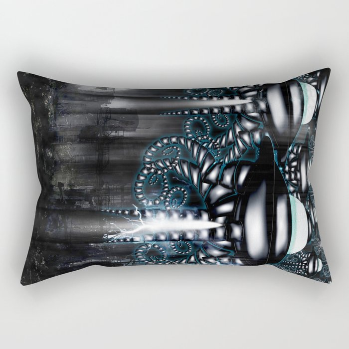 UFO invasion Rectangular Pillow