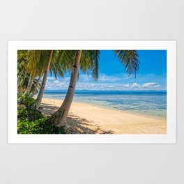 Panaraga Beach, Barobo, Surigao del Sur, Mindanao, Philippines Art Print