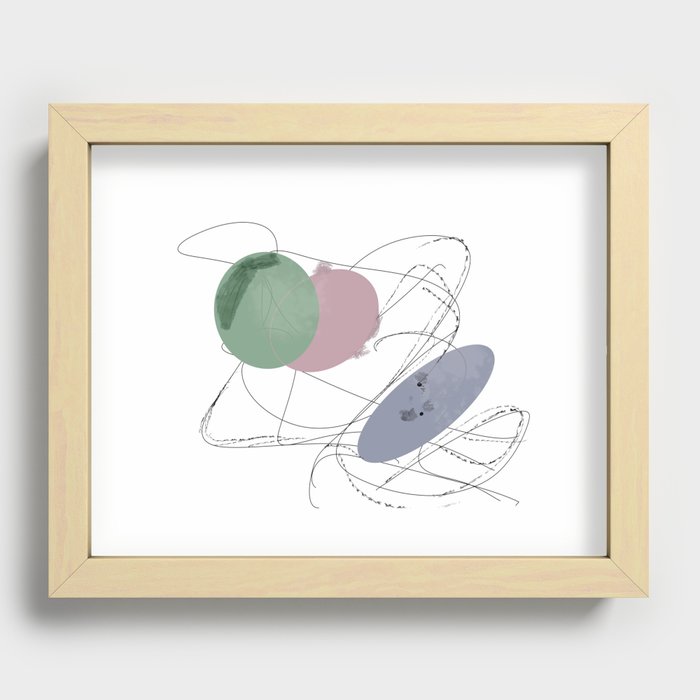 Groovy Recessed Framed Print