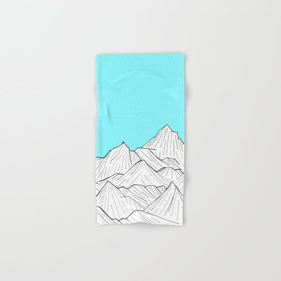 Glacier Mounts Hand & Bath Towel