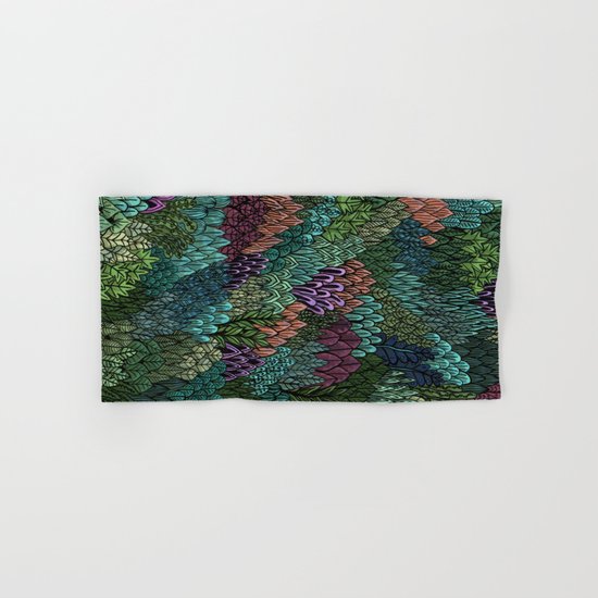July Leaves Hand & Bath Towel