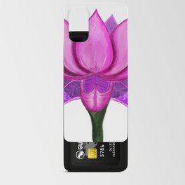 Purple Lotus Flower Android Card Case