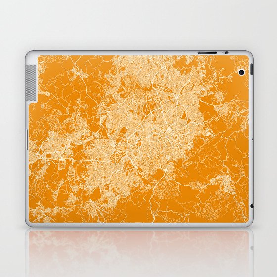 Brazil, Belo Horizonte - Authentic Map Laptop & iPad Skin
