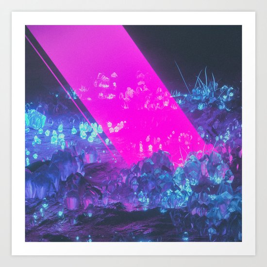 PURPSPLIFF (everyday 12.27.16) Art Print