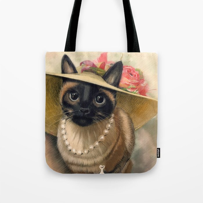 Lady Cat Tote Bag