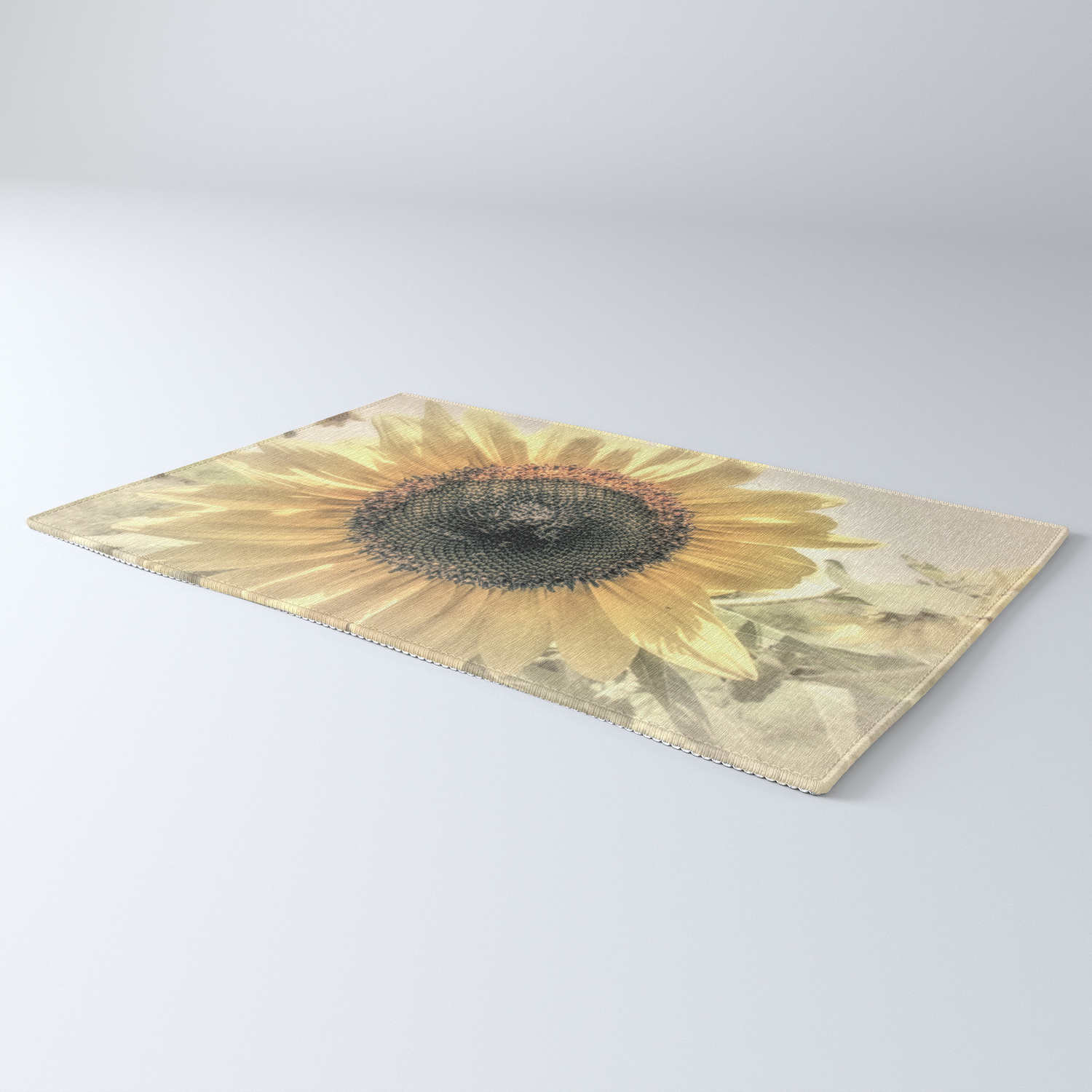 Soft Sunflower Flower Modern Country Home Decor Cottage Art A421a