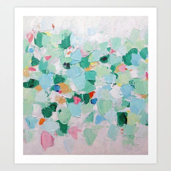 Tropical Dance Art Print
